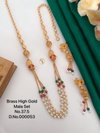 Accessories Brass High Gold Mala Pendal Set 5 Catalog

